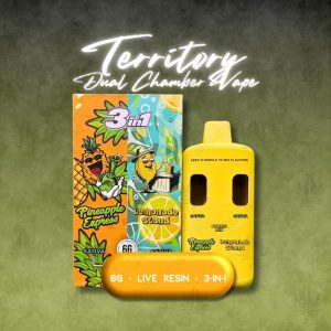 TERRITORY DUAL CHAMBER CANNABIS VAPE - 6G - Image 1