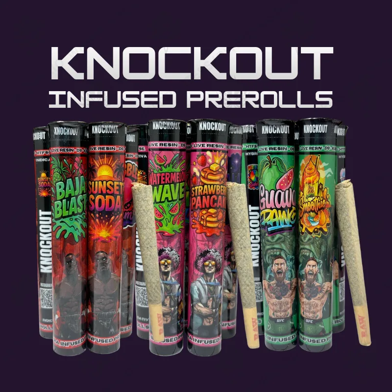 KNOCKOUT INFUSED PREROLL - HEADER