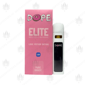 1.1G DOPE ELITE DISPOSABLE VAPE - PURE SAUCE - Image 5