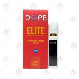 1.1G DOPE ELITE DISPOSABLE VAPE - PURE SAUCE - Image 3