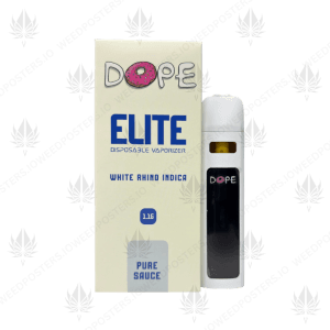 1.1G DOPE ELITE DISPOSABLE VAPE - PURE SAUCE - Image 2