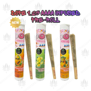 DOPE - INFUSED AAAA PRE-ROLL (1.2G) - Image 1
