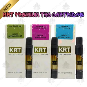 KRT PREMIUM THC DISTILLATE CART - Image 1