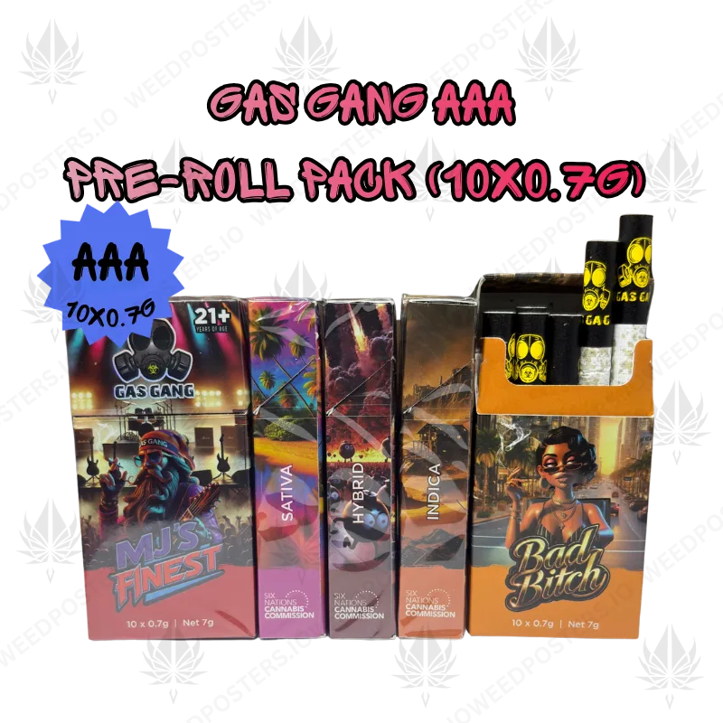 GAS GANG - AAA PRE-ROLLS BANNER