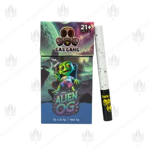 GAS GANG - D9 INFUSED PRE-ROLL PACK - Image 4