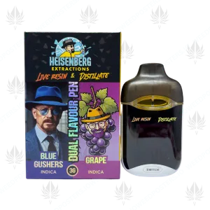 HEISENBERG - 3G DUAL FLAVOUR VAPE PEN V2 - Image 9