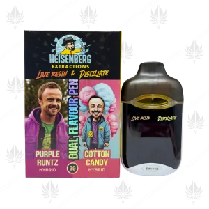 HEISENBERG - 3G DUAL FLAVOUR VAPE PEN V2 - Image 2