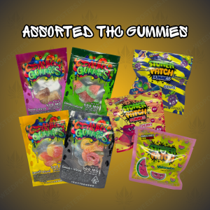 ASSORTED BUDGET THC GUMMIES (500MG-600MG) - Image 1